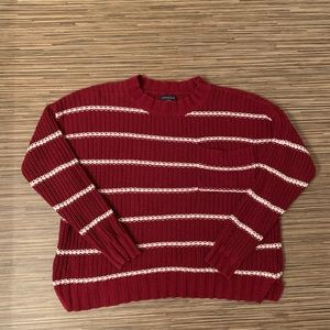 American Eagle Striped Knit Sweater Size Medium